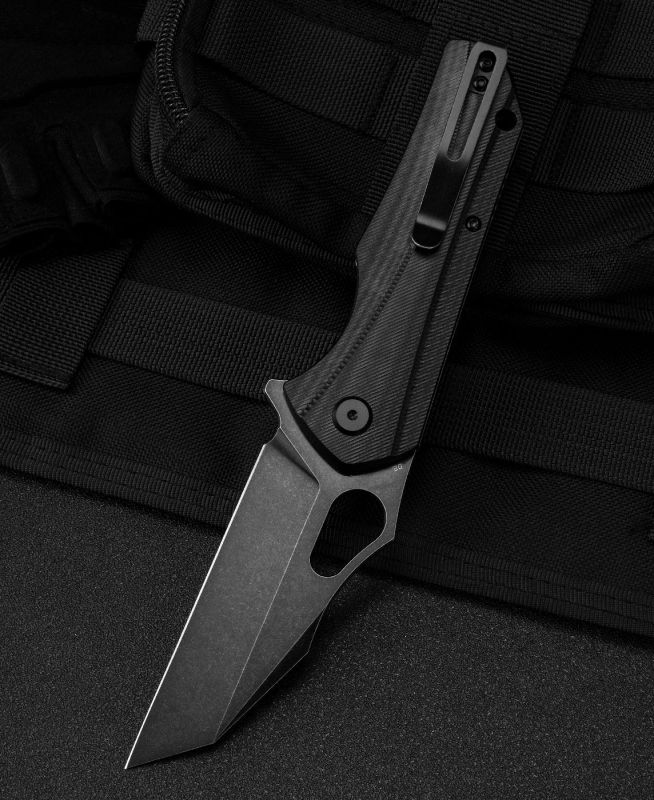 BESTECH Zatvárací nôž OPERATOR LinerLock Black SW - black (BG36B)