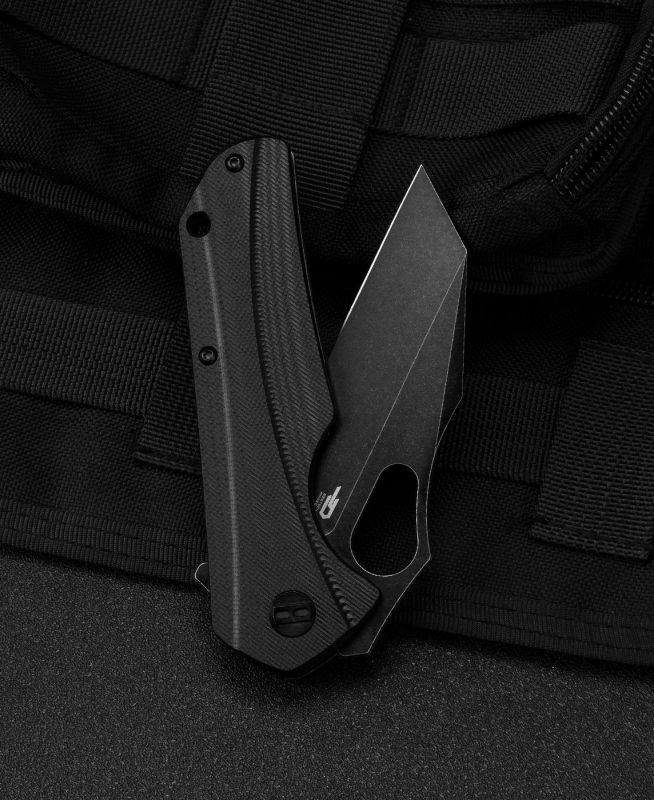 BESTECH Zatvárací nôž OPERATOR LinerLock Black SW - black (BG36B)