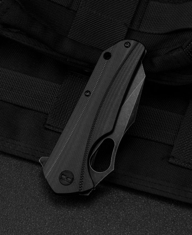 BESTECH Zatvárací nôž OPERATOR LinerLock Black SW - black (BG36B)