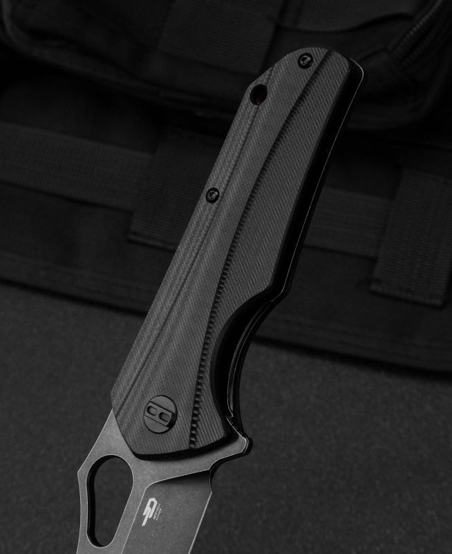 BESTECH Zatvárací nôž OPERATOR LinerLock Black SW - black (BG36B)