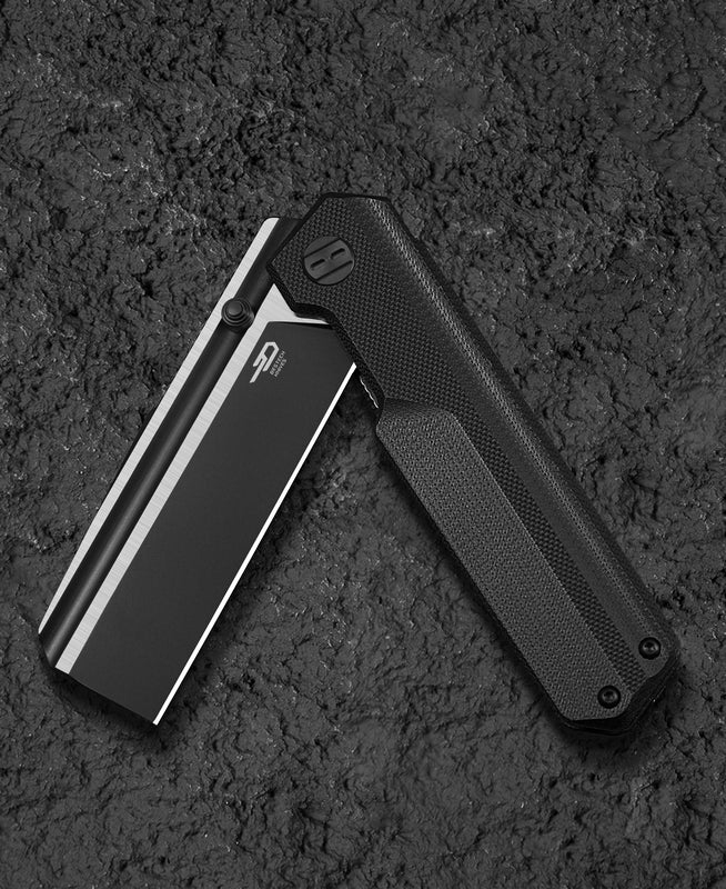BESTECH Zatvárací nôž TARDIS LinerLock Black - black (BG54A)