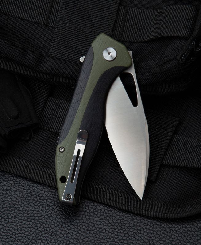 BESTECH Zatvárací nôž KOMODO LinerLock - black / green (BG26A)