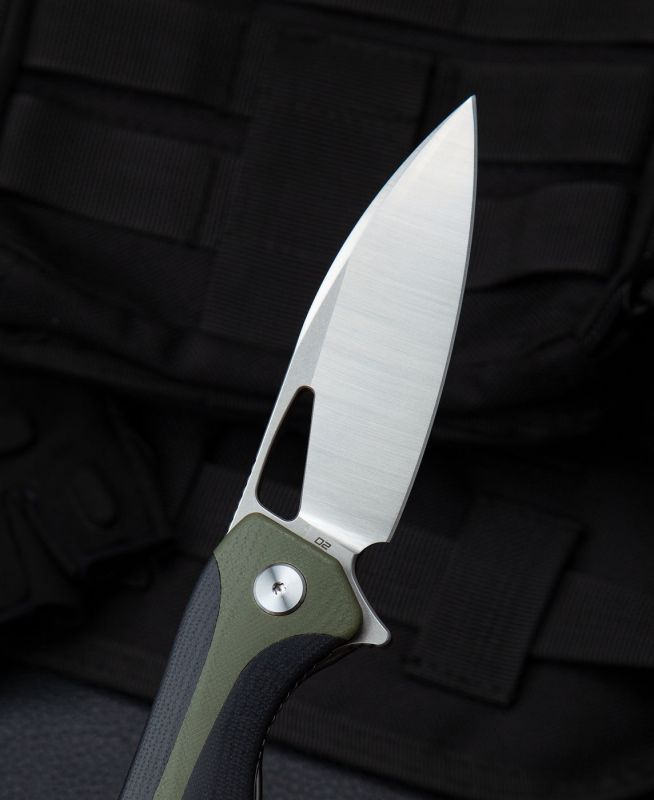 BESTECH Zatvárací nôž KOMODO LinerLock - black / green (BG26A)