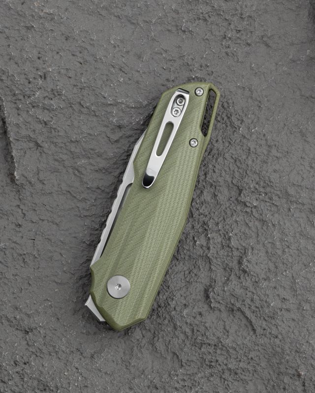 BESTECH Zatvárací nôž TODDLER LinerLock - OD green (BG64B)