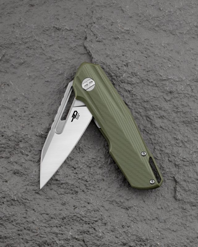 BESTECH Zatvárací nôž TODDLER LinerLock - OD green (BG64B)