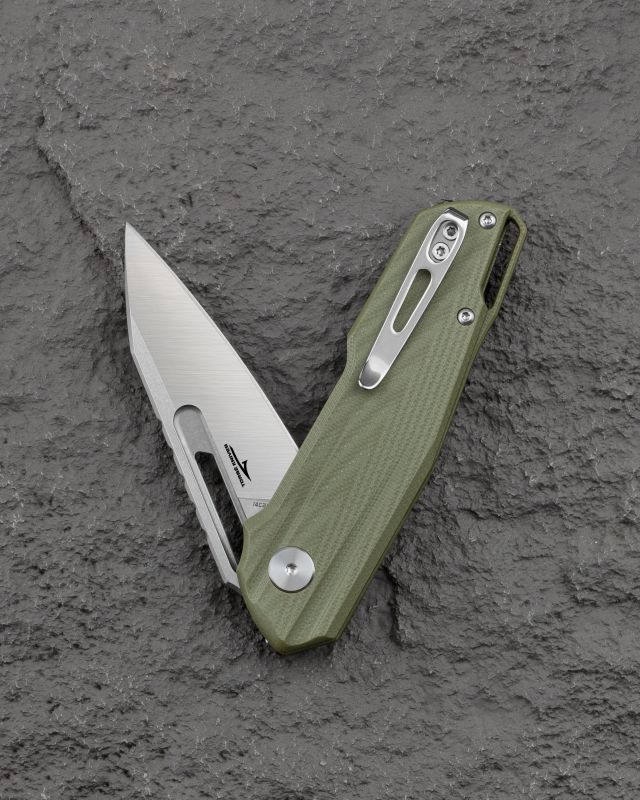BESTECH Zatvárací nôž TODDLER LinerLock - OD green (BG64B)