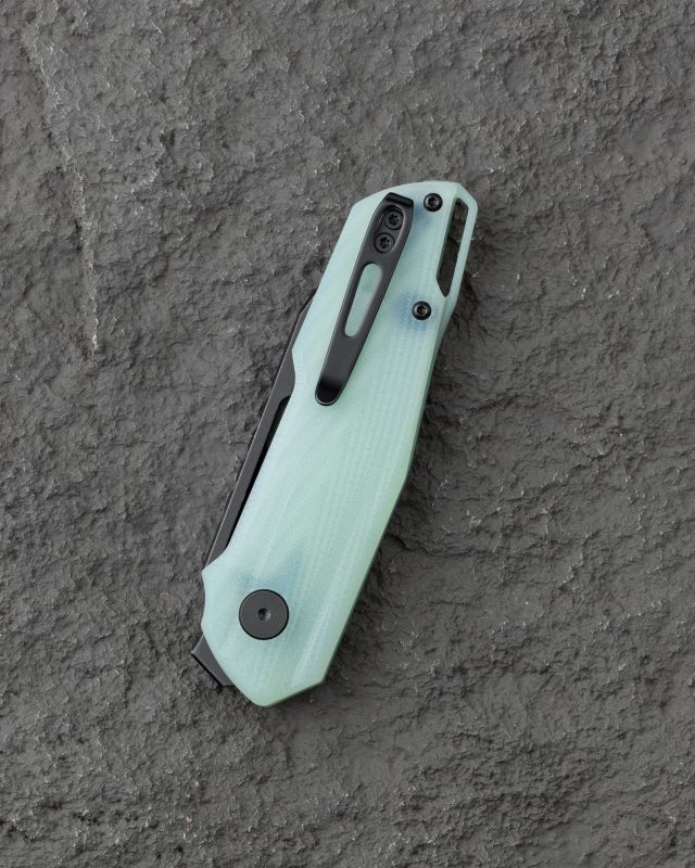 BESTECH Zatvárací nôž TODDLER LinerLock Black SW - transparent (BG64F)