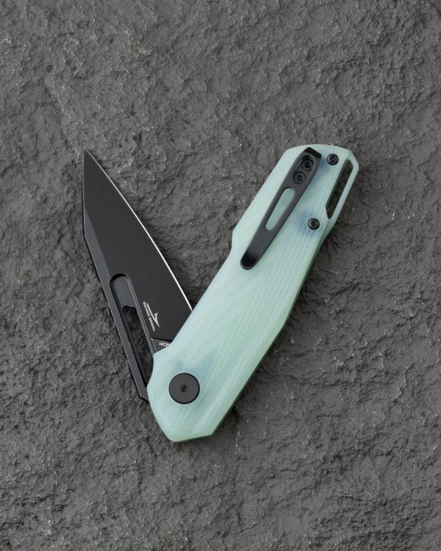 BESTECH Zatvárací nôž TODDLER LinerLock Black SW - transparent (BG64F)