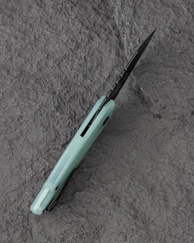 BESTECH Zatvárací nôž TODDLER LinerLock Black SW - transparent (BG64F)