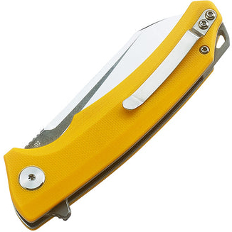 BESTECH Zatvárací nôž TEXEL LinerLock - yellow (BG21C-2)