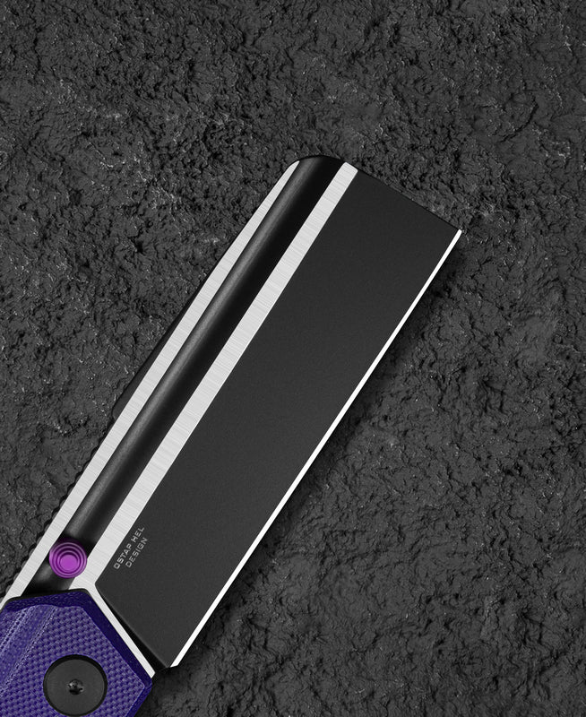 BESTECH Zatvárací nôž TARDIS LinerLock Black PVD - purple (BG54B)