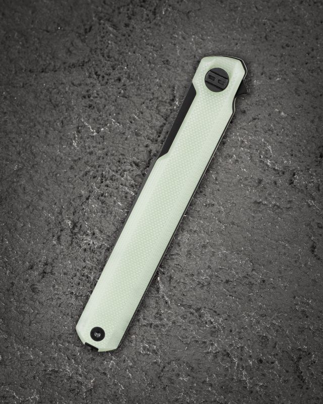 BESTECH Zatvárací nôž DUOZ LinerLock Black PVD - jade (BG65D)