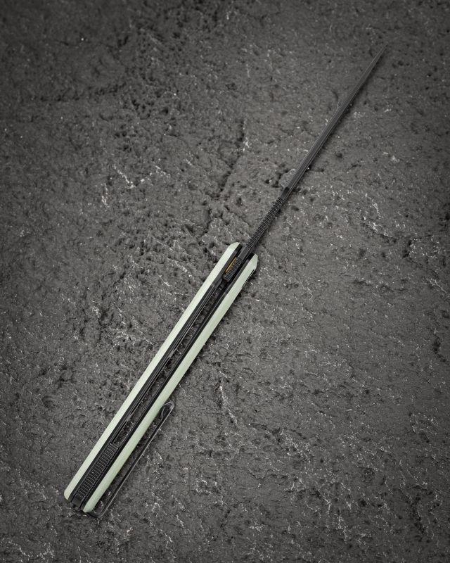 BESTECH Zatvárací nôž DUOZ LinerLock Black PVD - jade (BG65D)