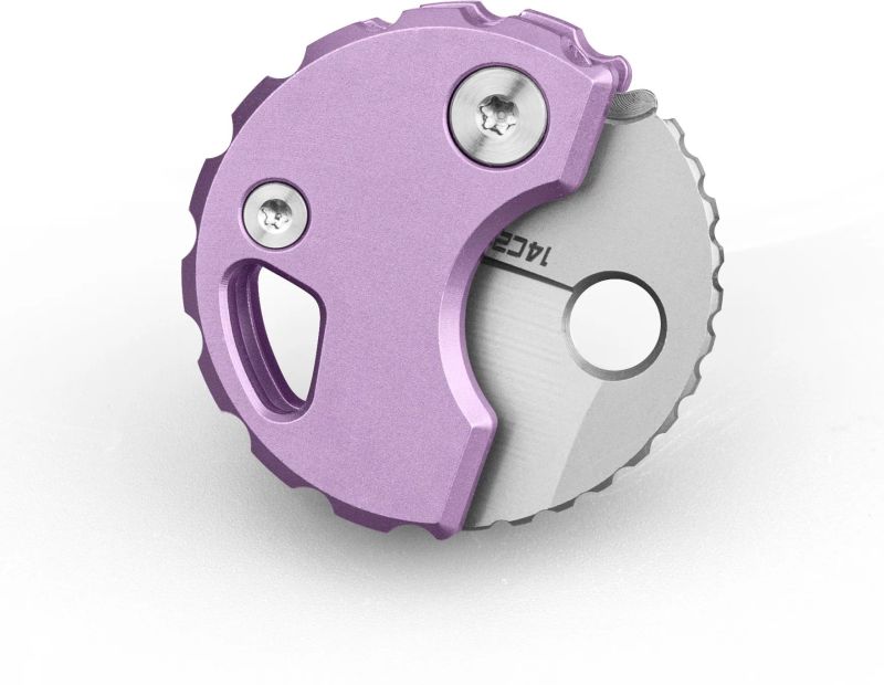 BESTECH Zatvárací nôž TURTLE ButtonLock - purple (BM20B)