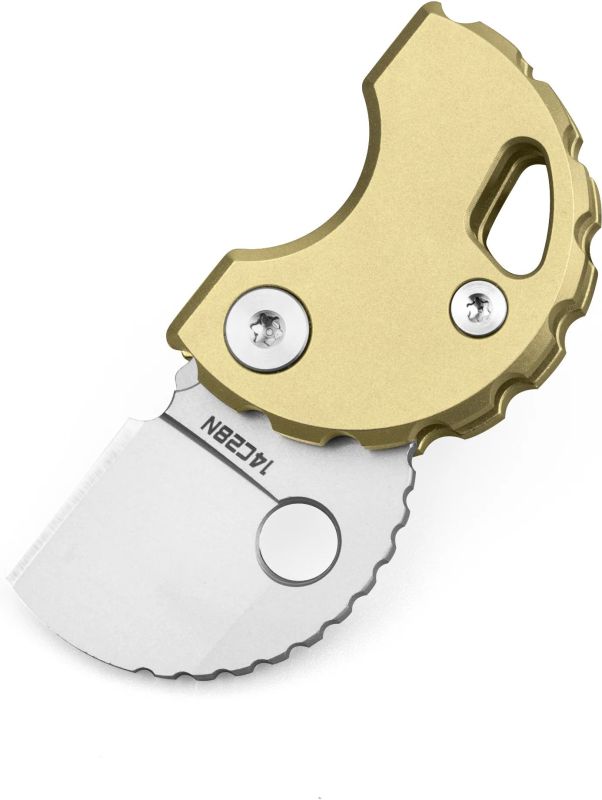BESTECH Zatvárací nôž TURTLE ButtonLock - gold (BM20C)