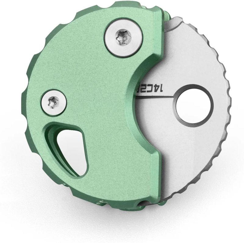 BESTECH Zatvárací nôž TURTLE ButtonLock - green (BM20D)