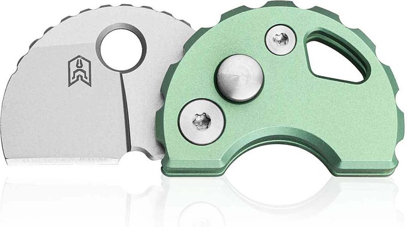 BESTECH Zatvárací nôž TURTLE ButtonLock - green (BM20D)