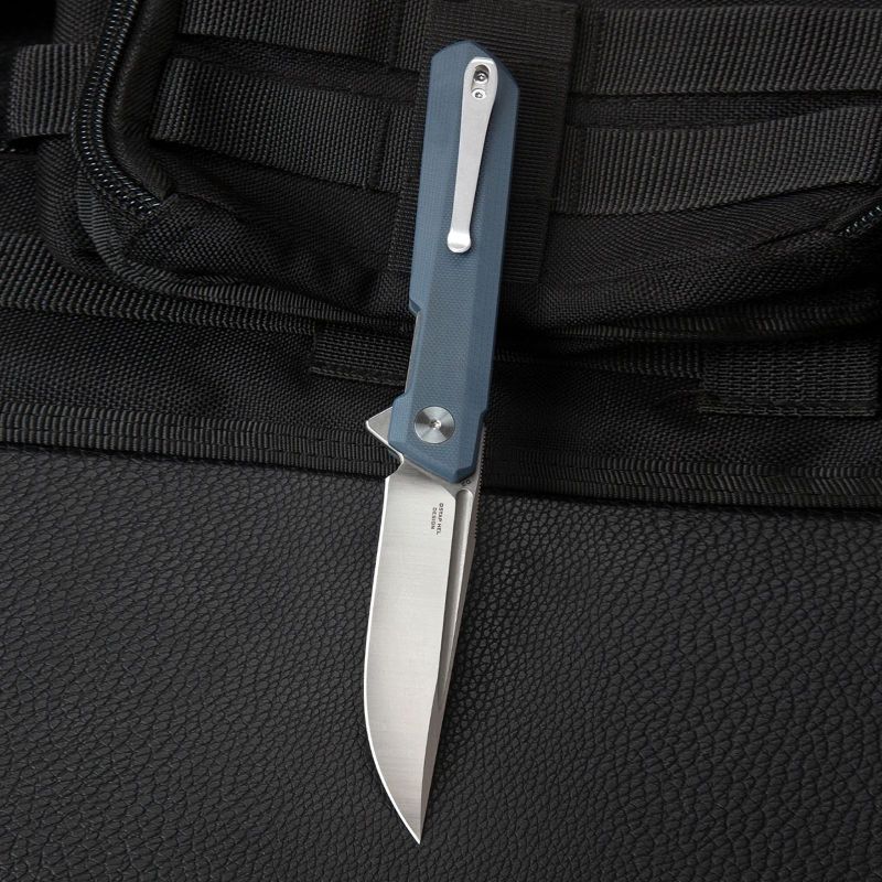 BESTECH Zatvárací nôž DUNDEE LinerLock - grey (BMK01C)