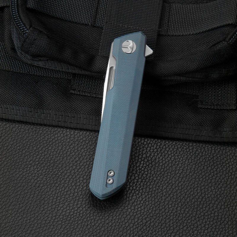 BESTECH Zatvárací nôž DUNDEE LinerLock - grey (BMK01C)