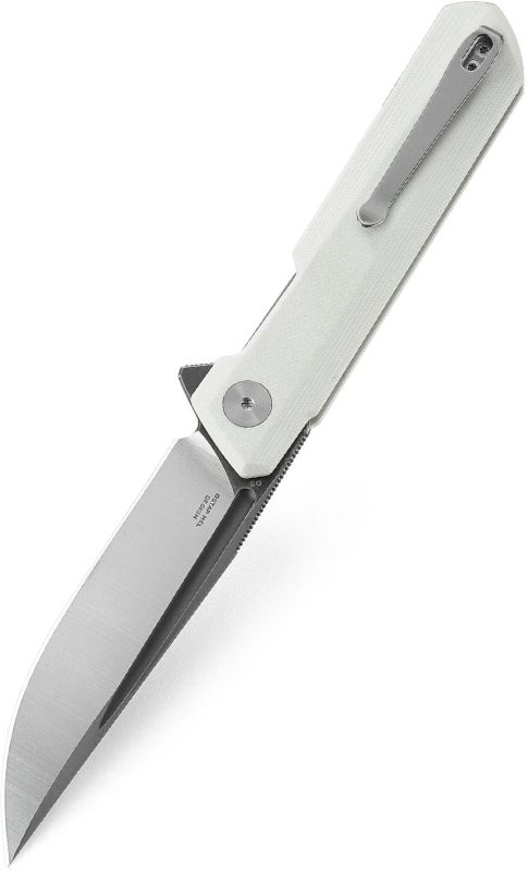 BESTECH Zatvárací nôž DUNDEE LinerLock - white (BMK01G)