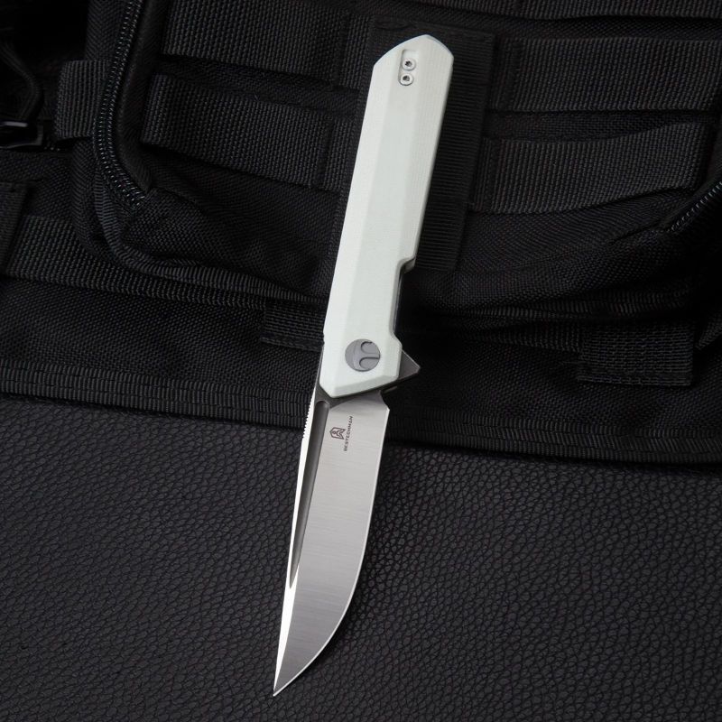 BESTECH Zatvárací nôž DUNDEE LinerLock - white (BMK01G)