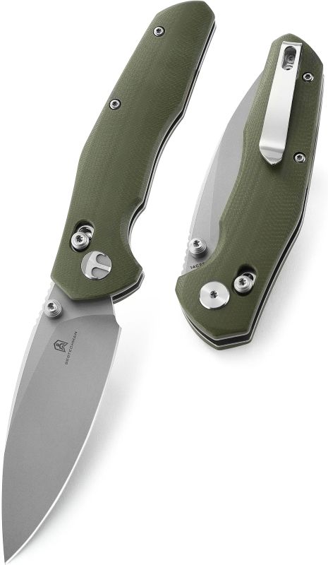 BESTECH Zatvárací nôž RONAN BarLock - OD green (BMK02E)
