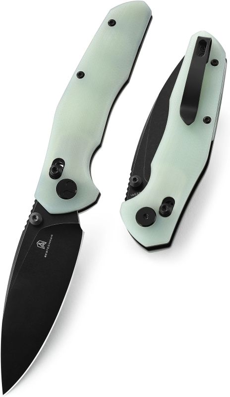 BESTECH Zatvárací nôž RONAN BarLock Black PVD - jade (BMK02I)