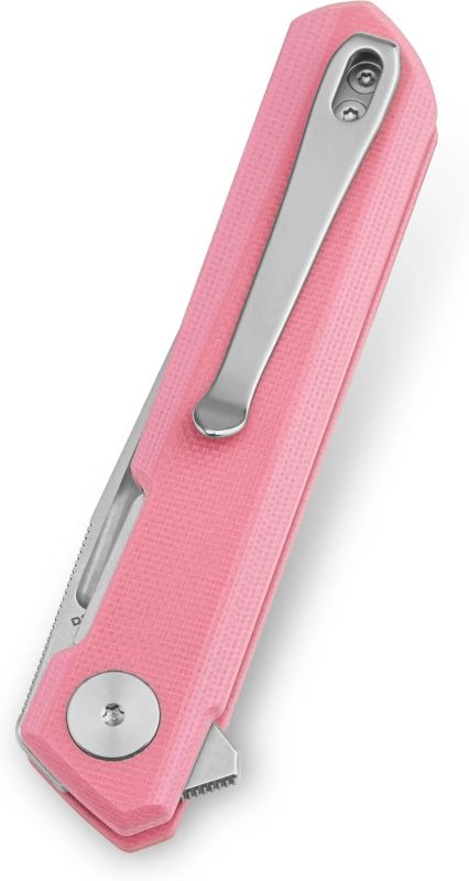 BESTECH Zatvárací nôž MINI DUNDEE LinerLock - pink (BMK03B)