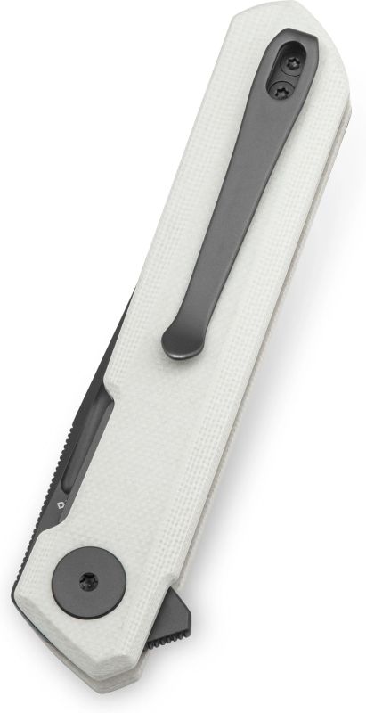 BESTECH Zatvárací nôž MINI DUNDEE LinerLock Grey PVD - white (BMK03H)