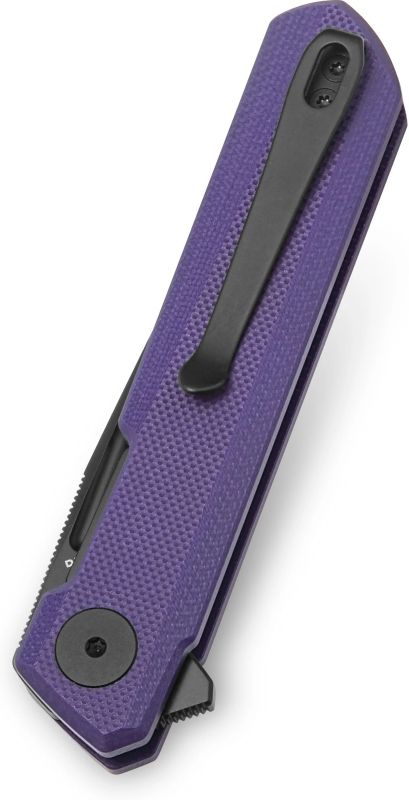 BESTECH Zatvárací nôž MINI DUNDEE LinerLock Black PVD - purple (BMK03J)