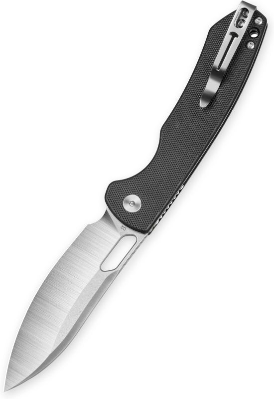 BESTECH Zatvárací nôž FIREBIRD ButtonLinerLock - black (BMK05A)