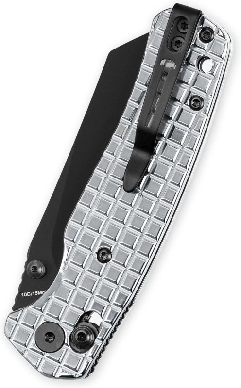 BESTECH Zatvárací nôž CICADA'S WING BarLock Black PVD - Grey PVD (BMK06-S-2)