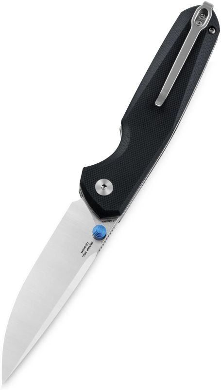 BESTECH Zatvárací nôž VELIX ButtonLock - black (BMK07A)
