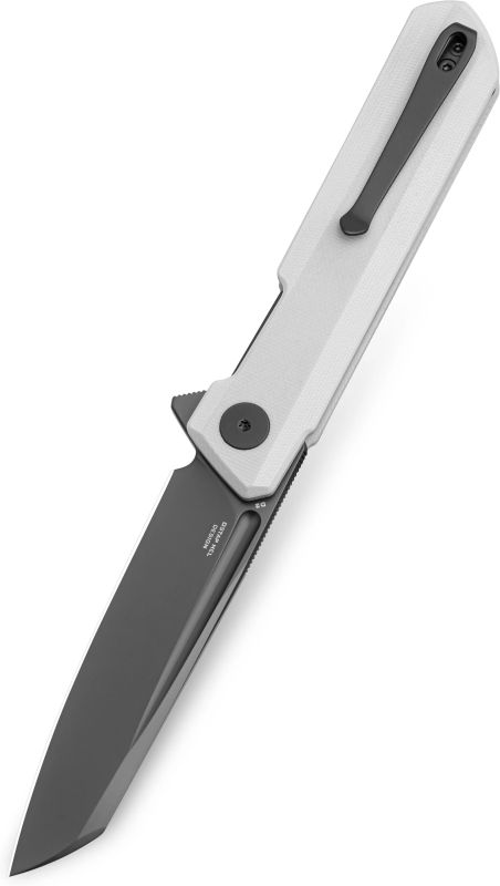 BESTECH Zatvárací nôž DUNDEE LinerLock Grey PVD - white (BMK09D)