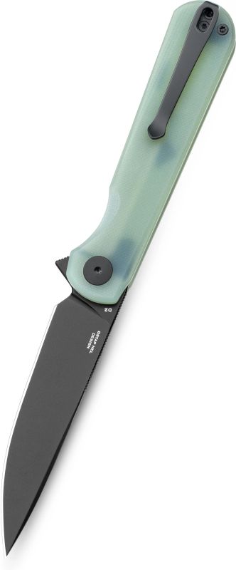 BESTECH Zatvárací nôž FLICK LinerLock Grey PVD - yellow (BMK13E)