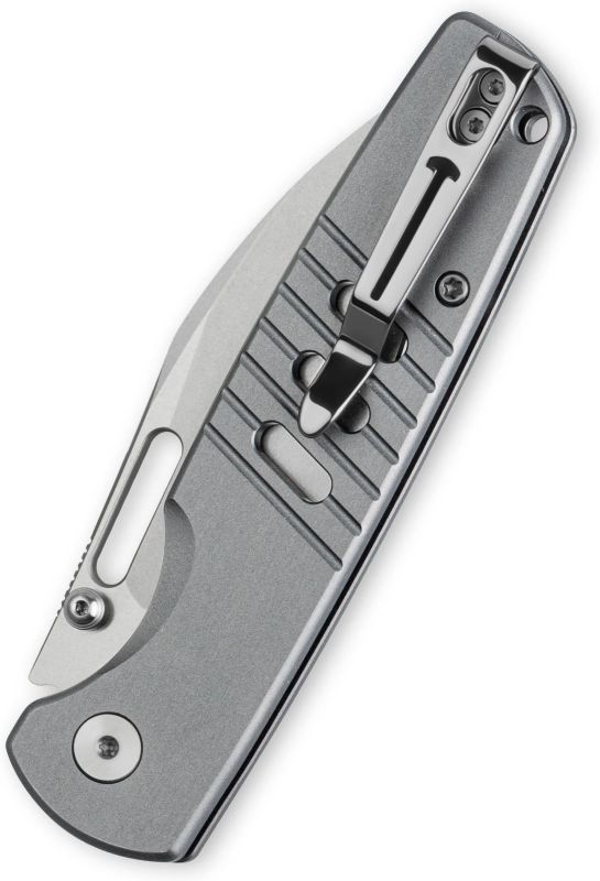 BESTECH Zatvárací nôž VECTOR ButtonLock - grey (BMK15B)