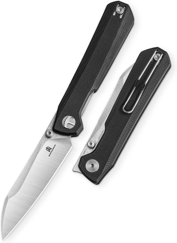 BESTECH Zatvárací nôž CURVEE LinerLock - black (BMK20A)