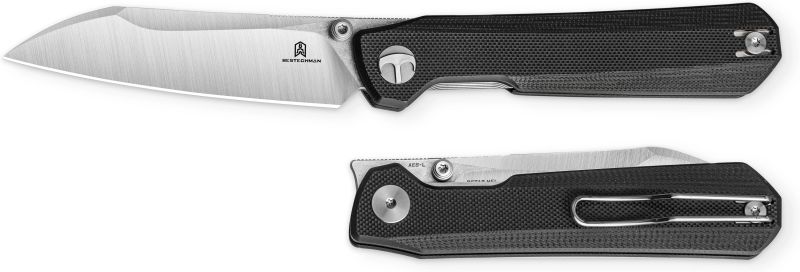 BESTECH Zatvárací nôž CURVEE LinerLock - black (BMK20A)
