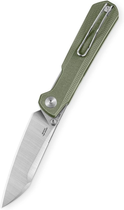 BESTECH Zatvárací nôž CURVEE LinerLock - green (BMK20B)