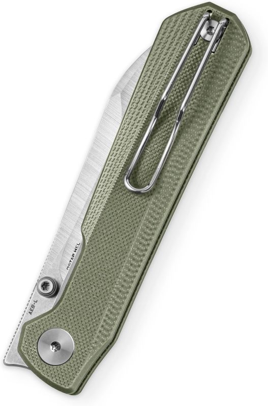 BESTECH Zatvárací nôž CURVEE LinerLock - green (BMK20B)