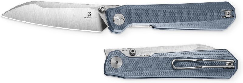 BESTECH Zatvárací nôž CURVEE LinerLock - blue (BMK20C)