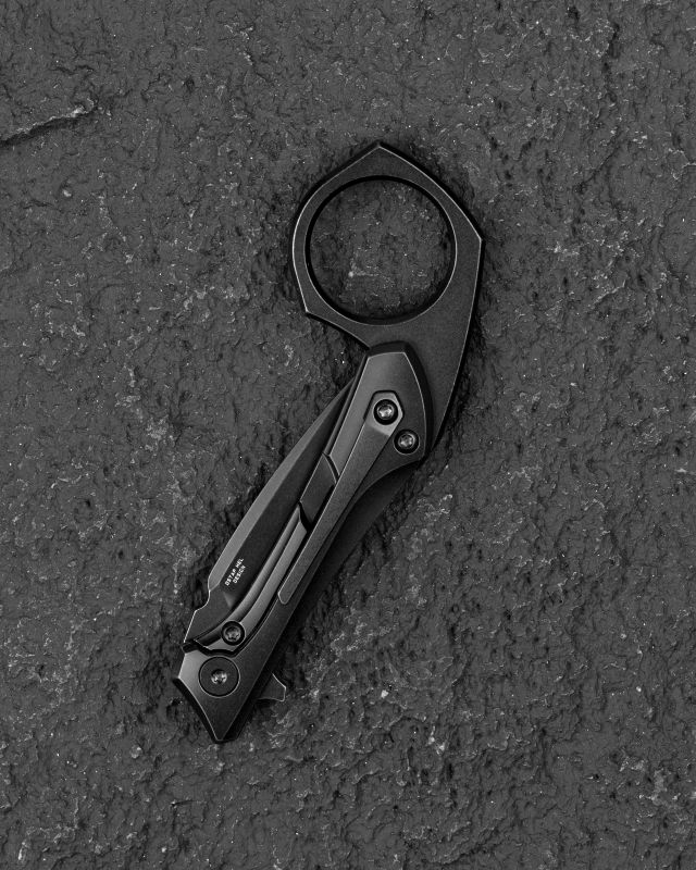 BESTECH Zatvárací nôž DUCI FrameLock Black PVD - black (BT2605C)