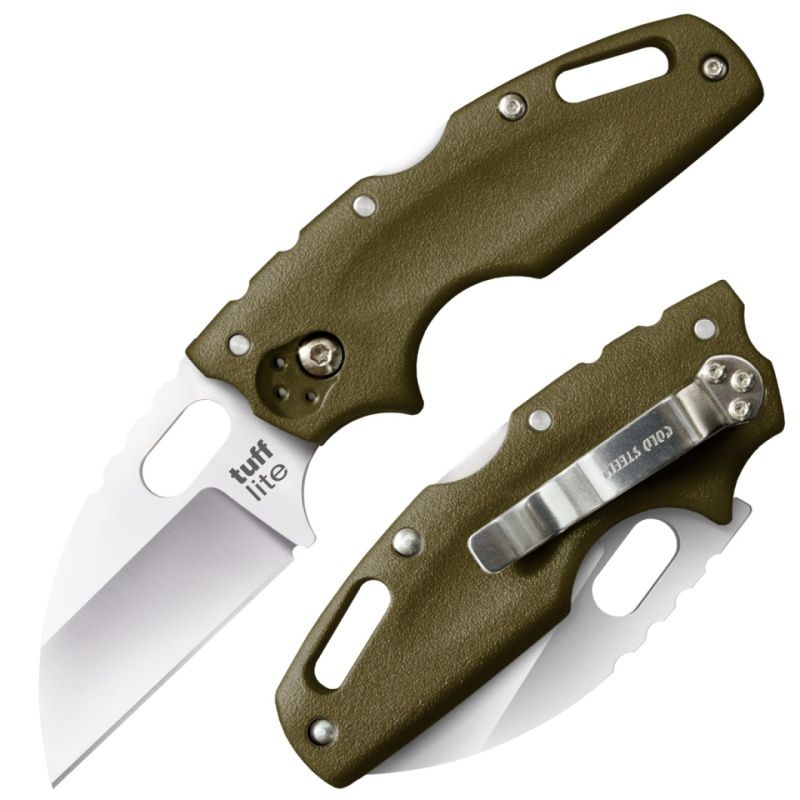 COLD STEEL Zatvárací nôž TUFF LITE LG, PLAIN, OD GREEN (20LTG)