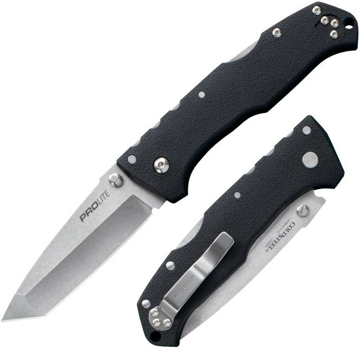 COLD STEEL Zatvárací nôž PRO LITE TANTO POINT - black (20NST)