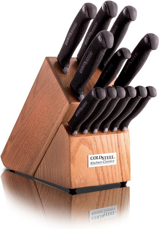 COLD STEEL Stojan na kuchynské nože WOOD BLOCK (FOR KITCHEN CLASSICS) (59KBL)