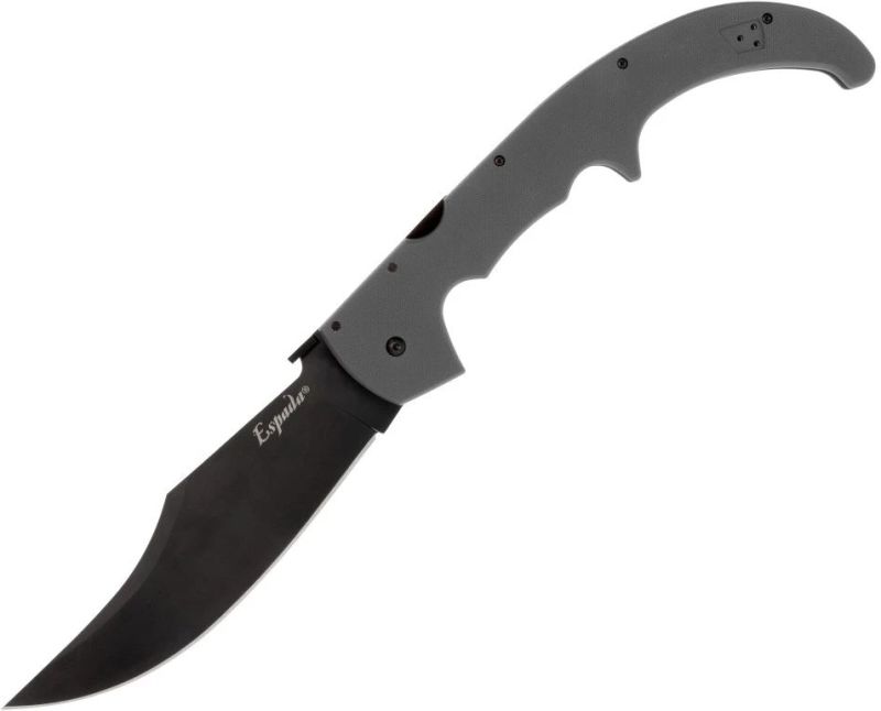 COLD STEEL Zatvárací nôž ESPADA XL G-10 AUS10A Black - grey (CS-62MGC-GRBK)