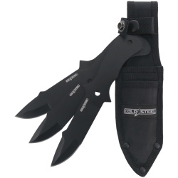 COLD STEEL Vrhacie nože 8.0in Throwing Knife Clip Point s puzdrom, 3ks (TH-80KVC3PK)