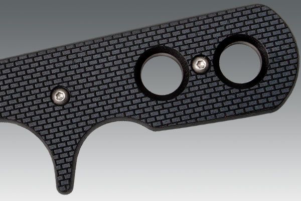 COLD STEEL Nôž s pevnou čepeľou MINI TAC TANTO, zúbkovaný (49HTFSZ)