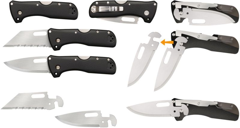 COLD STEEL Nôž s pevnou čepeľou CLICK N CUT FOLDER (40BA)