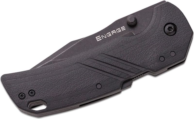 COLD STEEL Zatvárací nôž 3" ENGAGE GFN HANDLE - black (FL-30DPLC-10B)